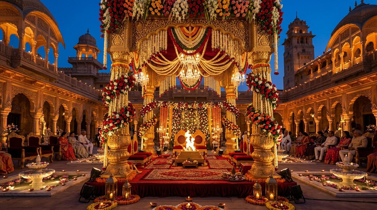 Indian Royal Mandap